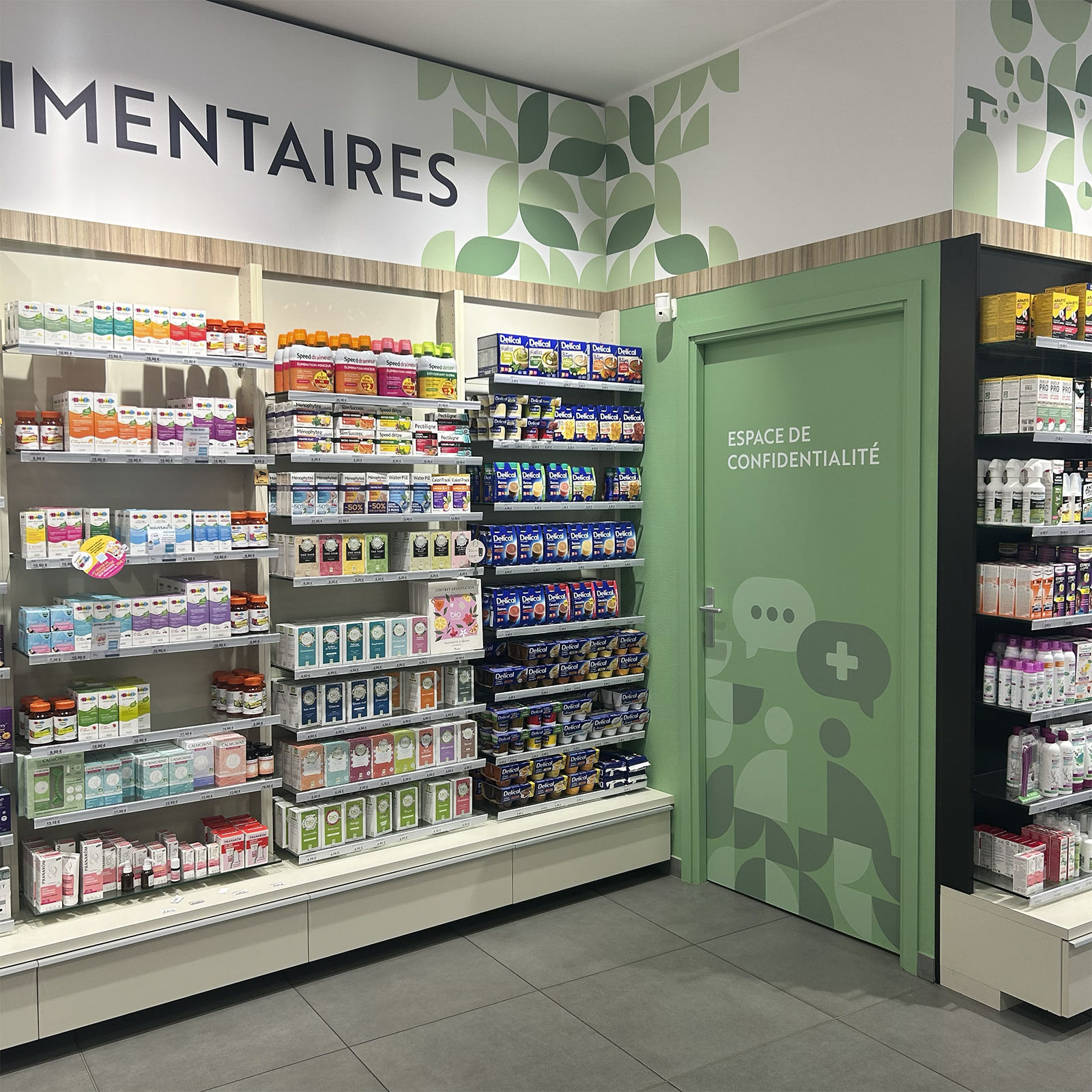 SIGNALETIQUE ET DECORATION PHARMACIE