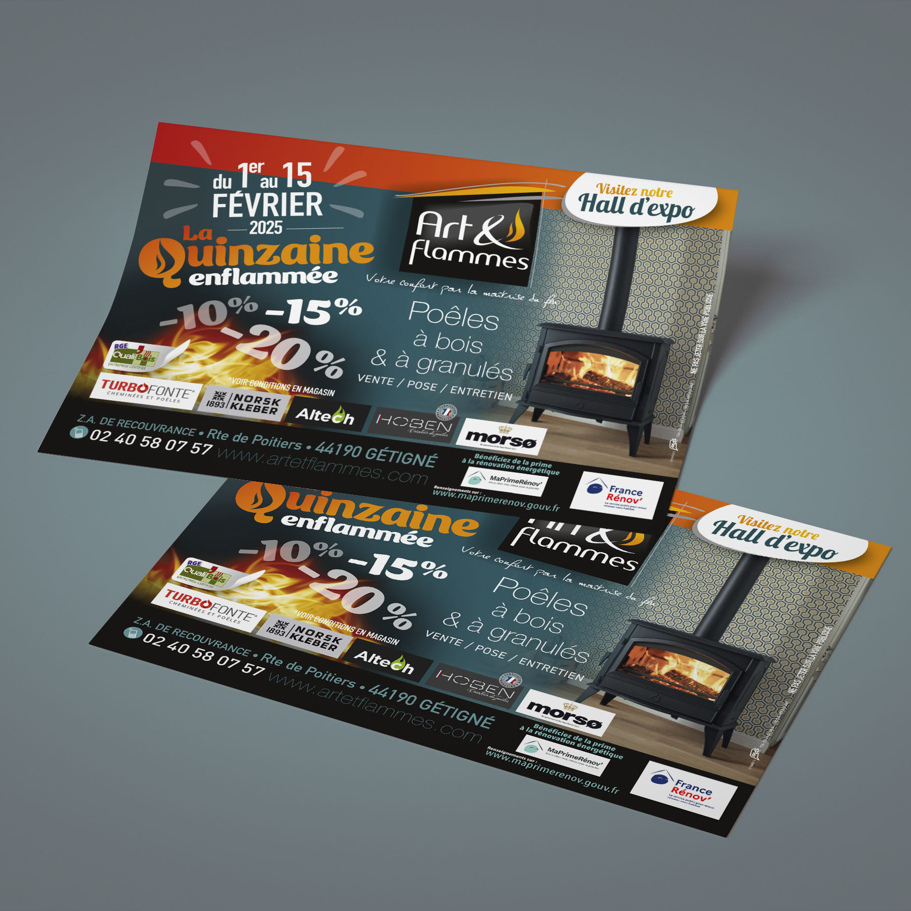 FLYER ART ET FLAMMES